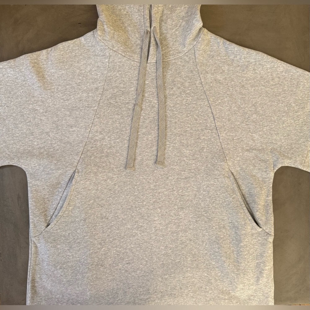 Grey Hooded Sweatshirt Dress - Picture 7 of 13